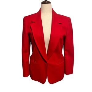 Vintage Pendleton Women's Size 10 100% Virgin Wool Red Jacket
